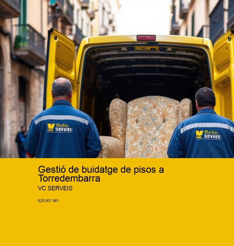Gestió de buidatge de pisos a Torredembarra