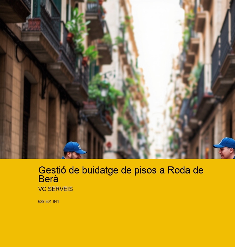 Gestió de buidatge de pisos a Roda de Berà