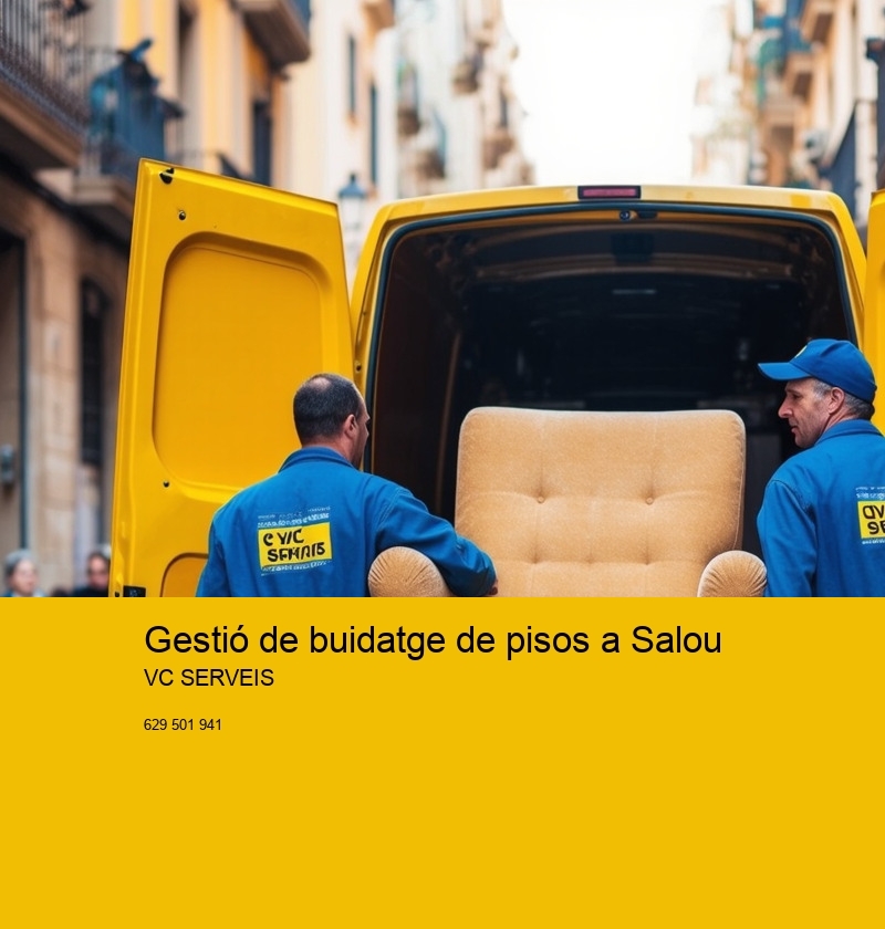 Gestió de buidatge de pisos a Salou