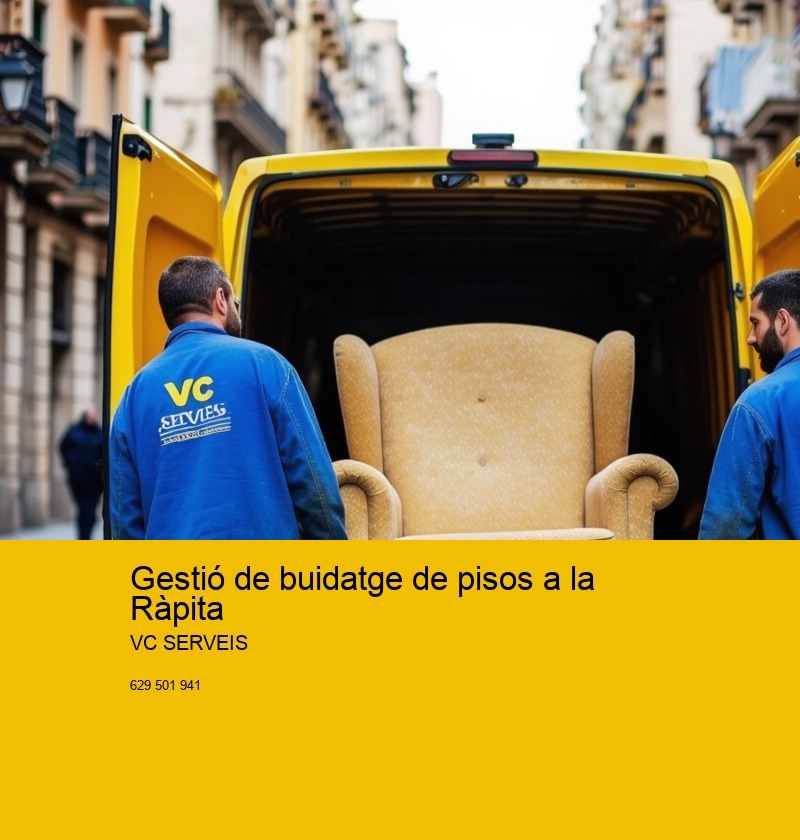 Gestió de buidatge de pisos a la Ràpita